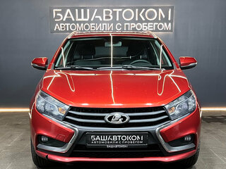 2019 Lada (ВАЗ) Vesta SW I, красный, 840000 рублей, вид 3