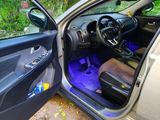 2010 Kia Sportage III, серебристый, 1200000 рублей, вид 5