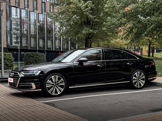 2019 Audi A8 Long 55 TFSI IV (D5), чёрный, 4500000 рублей, вид 1