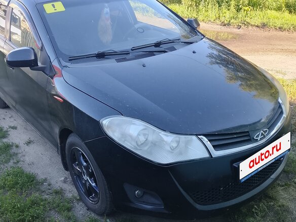 2012 Chery Very (A13), чёрный, 150000 рублей - вид 1