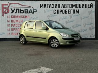 2007 Hyundai Getz I Рестайлинг, зелёный, 600000 рублей, вид 1