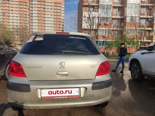 2006 Peugeot 307 I Рестайлинг, серый, 330000 рублей, вид 2