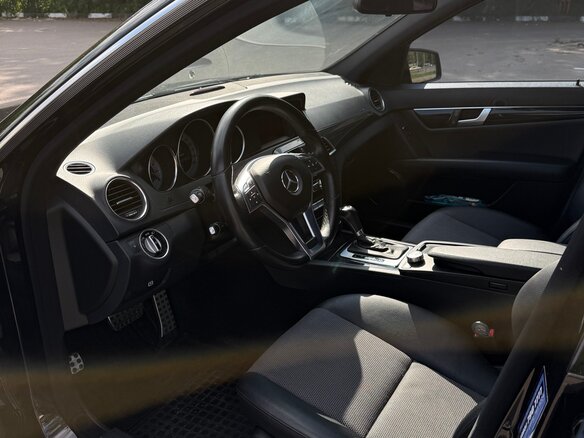 2012 Mercedes-Benz C-Класс 180 III (W204) Рестайлинг, чёрный - вид 8
