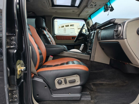 2004 Hummer H2 I, чёрный, 1490000 рублей - вид 12