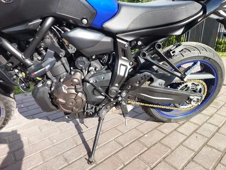 2019 Yamaha MT-07 (FZ-07), синий, 630000 рублей, вид 4