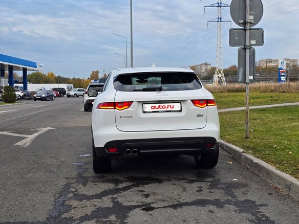 2019 Jaguar F-Pace I, белый, 2990000 рублей - вид 9
