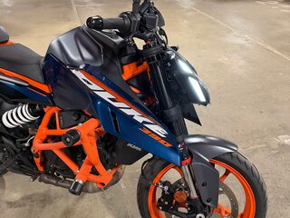 2023 KTM 390 Duke, синий, 550000 рублей, вид 1