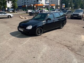 2009 Lada (ВАЗ) Priora I, чёрный, 345000 рублей, вид 1