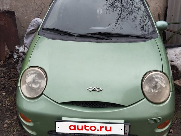 2008 Chery Sweet (QQ), зелёный, 350000 рублей