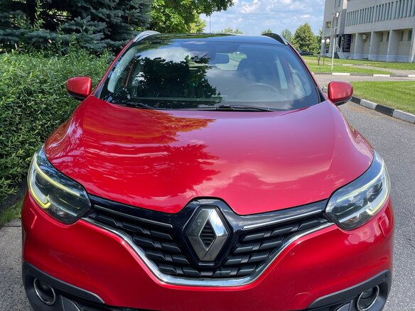 2015 Renault Kadjar I, красный, 1220000 рублей