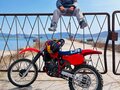1983 Honda CR 125R, красный, 149000 рублей