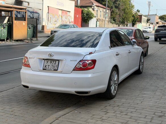 2007 Toyota Mark X I Рестайлинг, белый, 1300000 рублей - вид 5