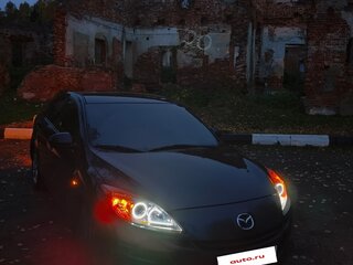 2009 Mazda 3 II (BL), чёрный, 830000 рублей, вид 1