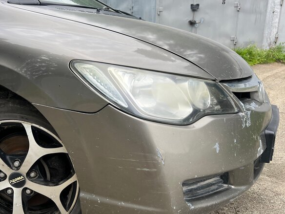 2008 Honda Civic VIII Рестайлинг, серый, 600000 рублей - вид 17