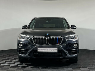 2017 BMW X1 20i xDrive II (F48), чёрный, 1839000 рублей, вид 3