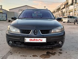 2006 Renault Laguna II Рестайлинг, чёрный, 330000 рублей, вид 2