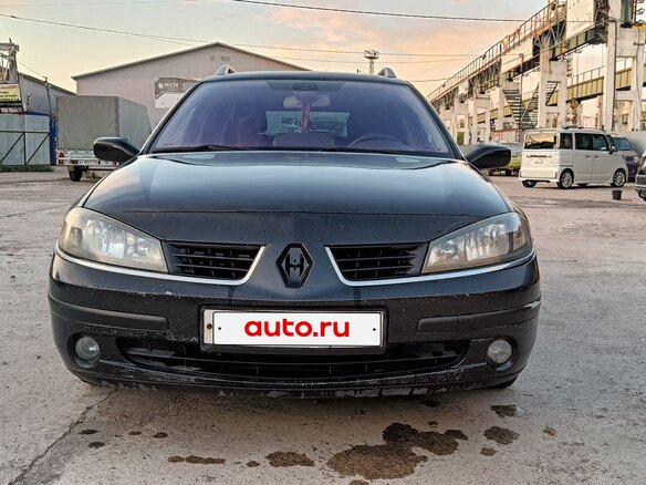 2006 Renault Laguna II Рестайлинг, чёрный, 330000 рублей - вид 1