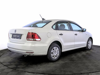 2018 Volkswagen Polo V Рестайлинг, белый, 1180000 рублей, вид 5