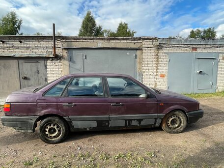 1991 Volkswagen Passat B3, фиолетовый, вид 3