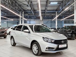 2018 Lada (ВАЗ) Vesta SW I, серебристый, 919000 рублей, вид 2