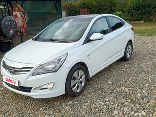 2014 Hyundai Solaris I Рестайлинг, белый, 890000 рублей, вид 1