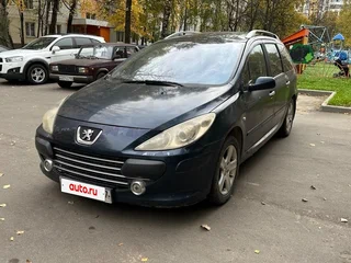 2007 Peugeot 307 I Рестайлинг, синий, 270000 рублей, вид 1