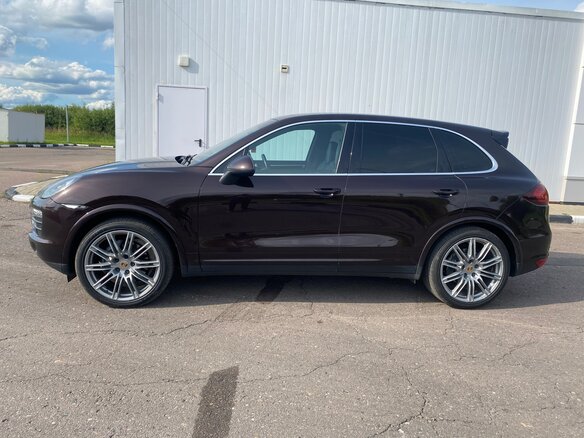 2014 Porsche Cayenne II Рестайлинг (958), коричневый, 2495000 рублей - вид 7