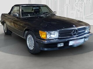 1989 Mercedes-Benz SL-Класс 300 III (R107, C107), чёрный, 5540000 рублей, вид 3