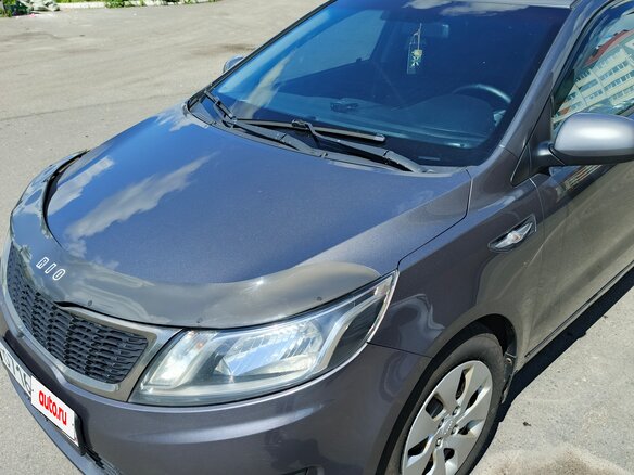 2013 Kia Rio III, серый, 670000 рублей - вид 2