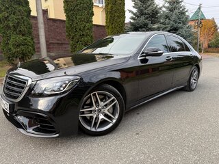 2018 Mercedes-Benz S-Класс 450 Long VI (W222, C217) Рестайлинг, чёрный, 5200000 рублей, вид 3
