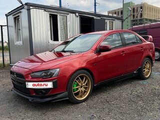 2008 Mitsubishi Lancer X, красный, 850000 рублей, вид 4
