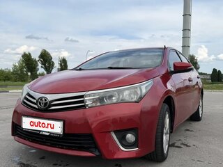 2014 Toyota Corolla XI (E160, E170, E180), красный, 710000 рублей, вид 1