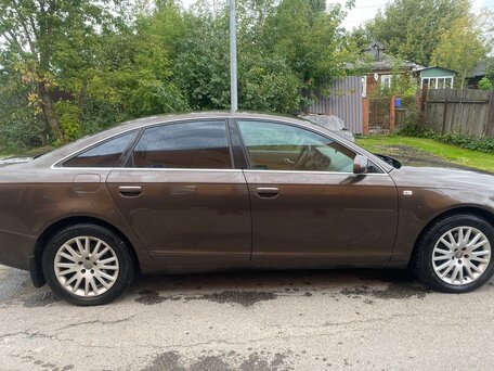 2006 Audi A6 III (C6), коричневый, 600000 рублей, вид 3