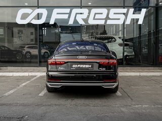 2019 Audi A8 Long 45 TDI IV (D5), чёрный, 6629000 рублей, вид 4