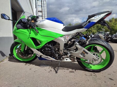 2024 Kawasaki ZX-6R Ninja, зелёный, 1350000 рублей, вид 2