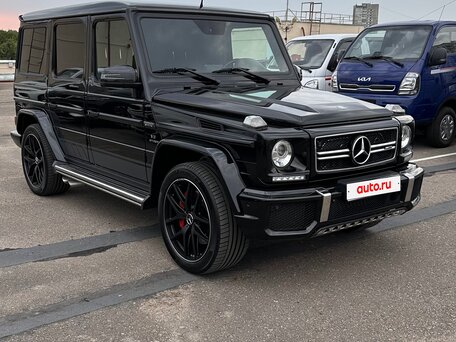 2015 Mercedes-Benz G-Класс AMG 63 AMG I (W463) Рестайлинг 3, чёрный, 6000000 рублей, вид 3