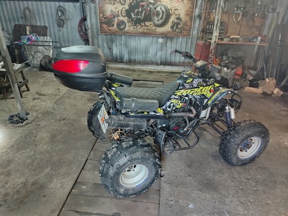 2020 Irbis ATV 250S, синий, 95000 рублей - вид 2