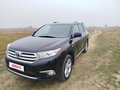 2013 Toyota Highlander II (XU40) Рестайлинг, чёрный