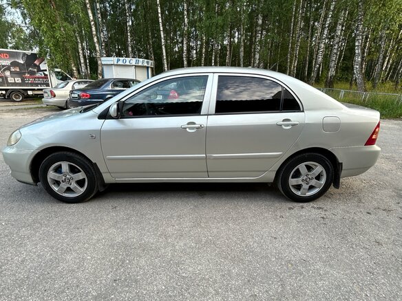 2005 Toyota Corolla IX (E120, E130) Рестайлинг, серебристый, 300000 рублей - вид 8