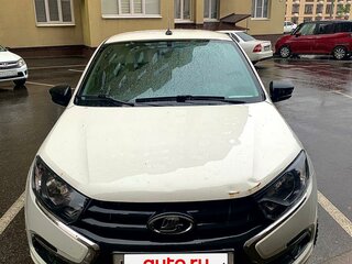 2020 Lada (ВАЗ) Granta I Рестайлинг, белый, 410000 рублей, вид 4
