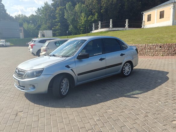 2013 Lada (ВАЗ) Granta I, голубой - вид 1