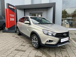 2018 Lada (ВАЗ) Vesta SW Cross I, бежевый, 1032000 рублей, вид 5