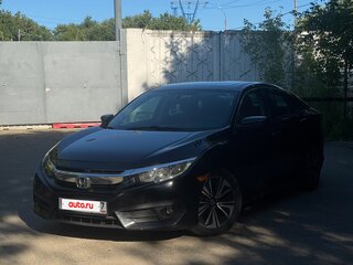2016 Honda Civic X, чёрный, 1450000 рублей, вид 1
