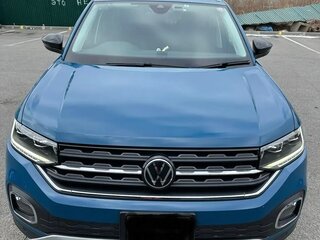 2020 Volkswagen T-Cross I, синий, 1340000 рублей, вид 2