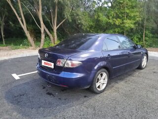 2006 Mazda 6 I (GG) Рестайлинг, синий, 240000 рублей, вид 4