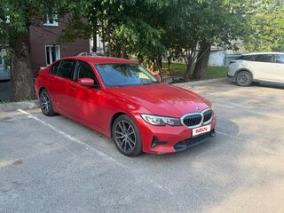 2020 BMW 3 серии 318d VII (G2x), красный, 3200000 рублей, вид 4