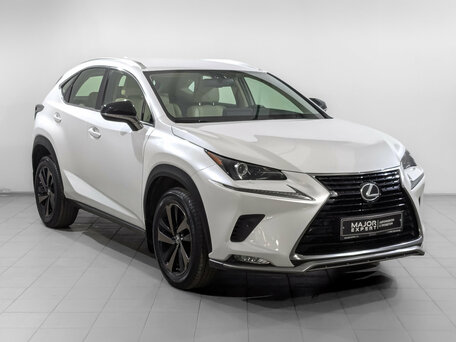 2021 Lexus NX 200 I Рестайлинг, белый, 3550000 рублей, вид 3