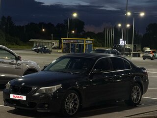 2006 BMW 5 серии 530i V (E60/E61), чёрный, 830000 рублей, вид 2