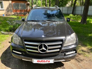 2012 Mercedes-Benz GL-Класс 500 I (X164) Рестайлинг, чёрный, 1350000 рублей, вид 1