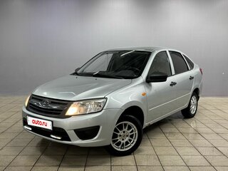 2014 Lada (ВАЗ) Granta I, серебристый, 310000 рублей, вид 1